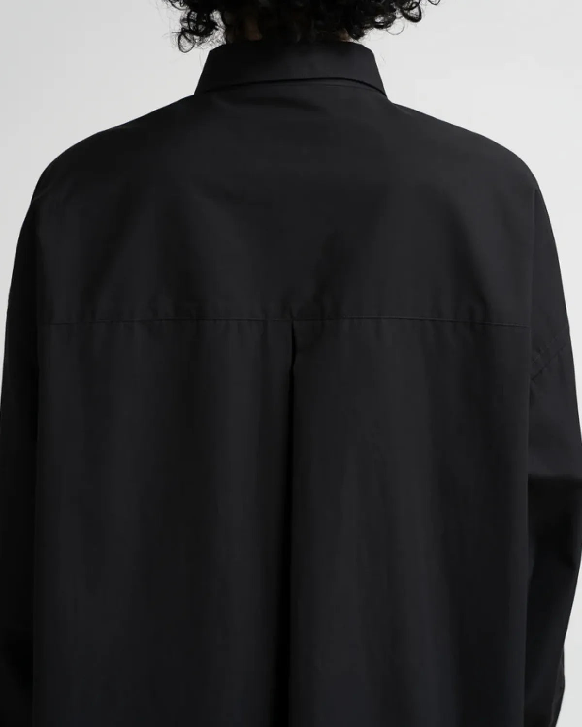 Graphpaper / High Count Broad L/S Oversized regular Collar Shirt (GL263-50033B)