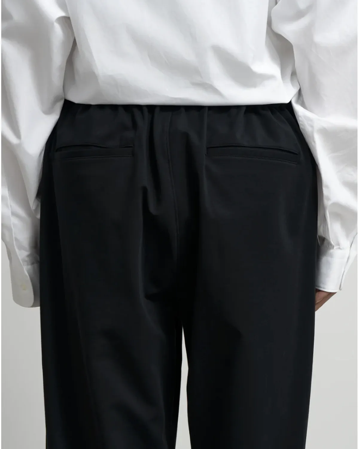Graphpaper / Compact Ponte Wide Tapered Chef Pants (GM263-40042B)
