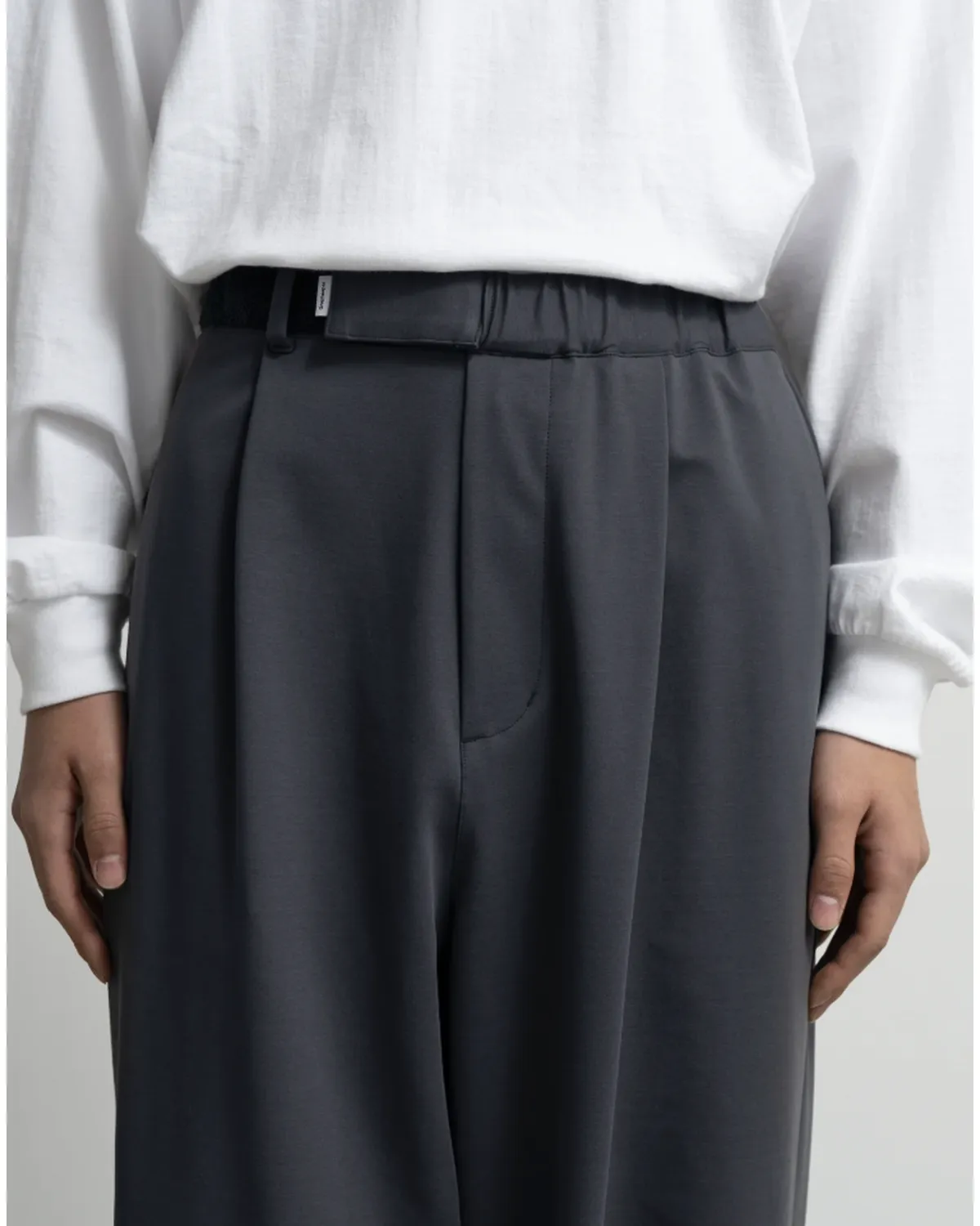 Graphpaper / Compact Ponte Wide Chef Pants (GM263-40041B)