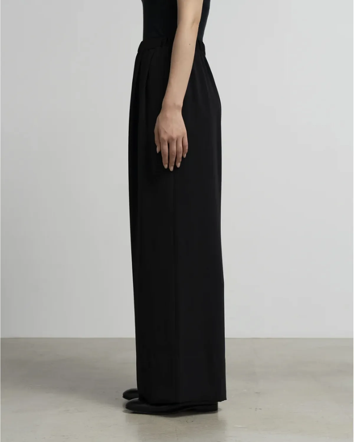 Graphpaper / Satin Easy Wide Pants (GL263-40091B)