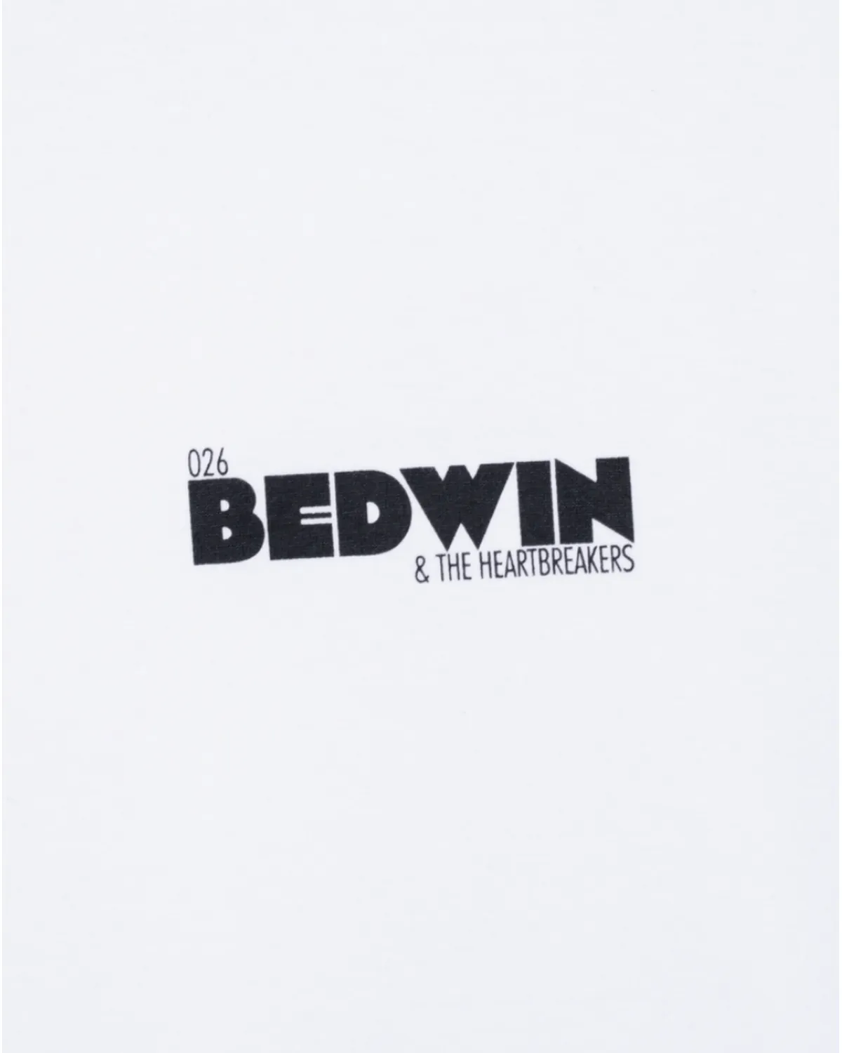 BEDWIN & THE HEARTBREAKERS / S/S PRINTED TEE "Chunky Logo" (26AB2258)