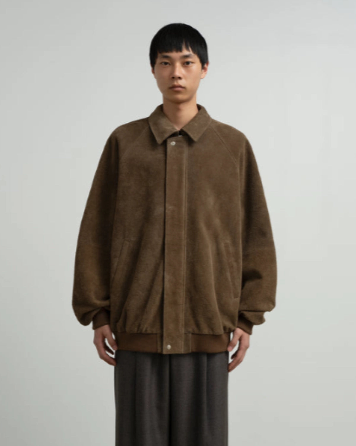 Graphpaper / Hairy Suede Raglan Blouson (GU263-30324)