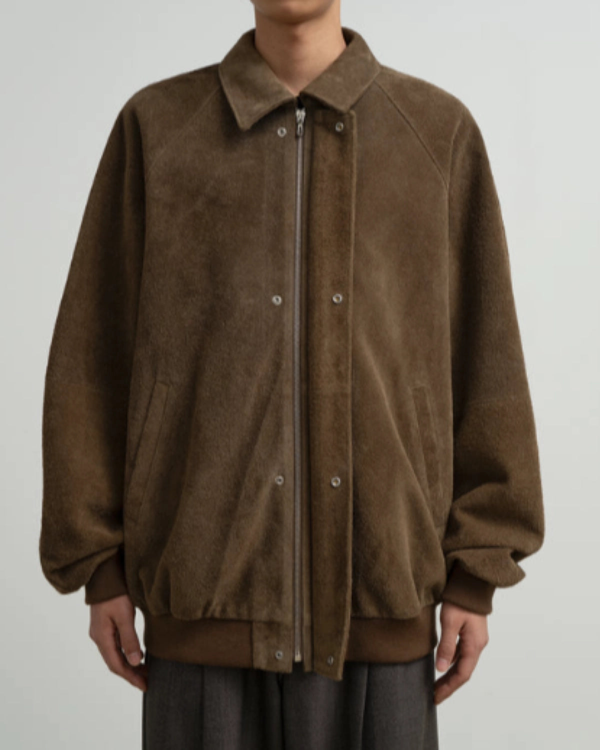 Graphpaper / Hairy Suede Raglan Blouson (GU263-30324)