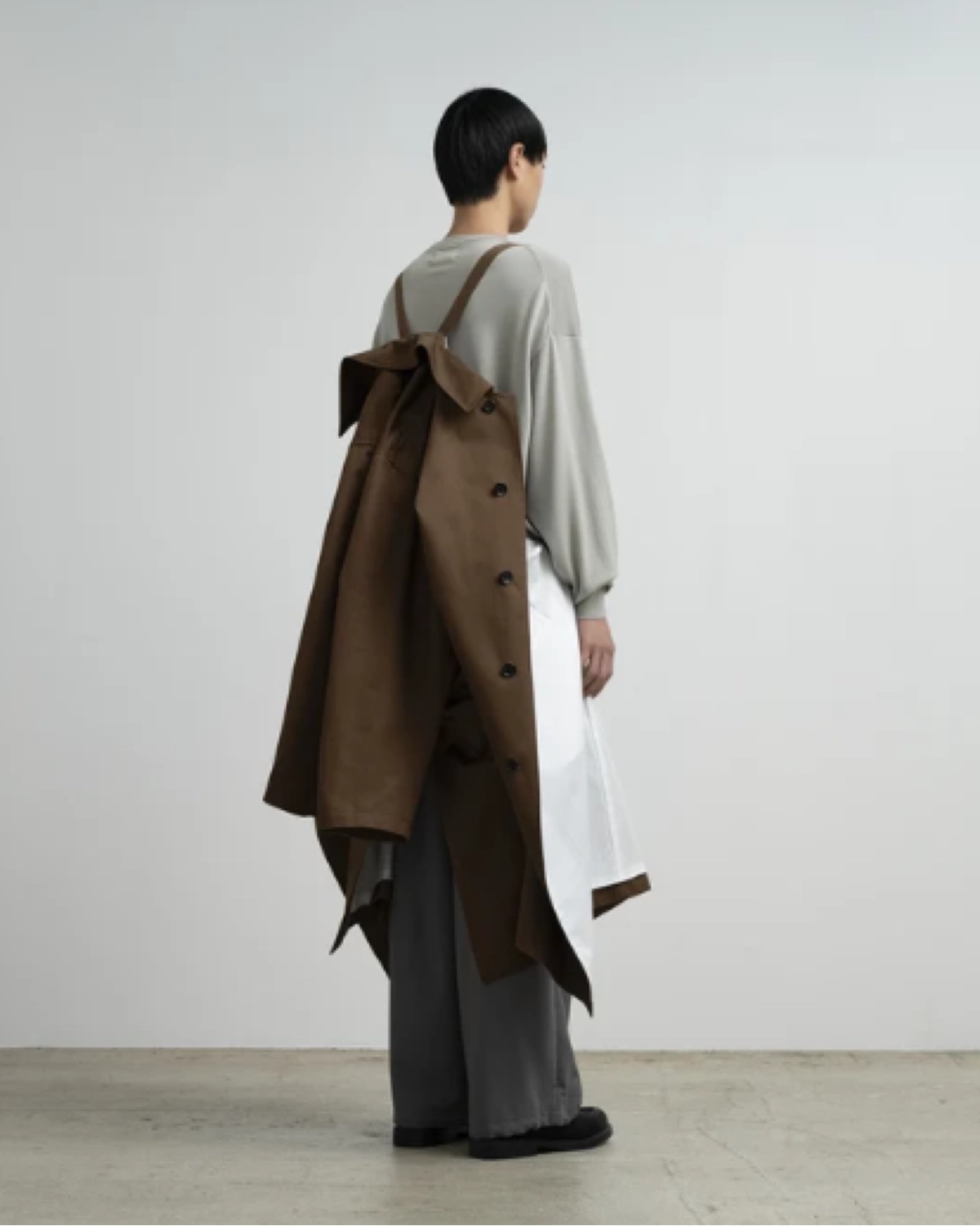 Graphpaper / Dry Westpoint Railway Coat (GU263-10380)