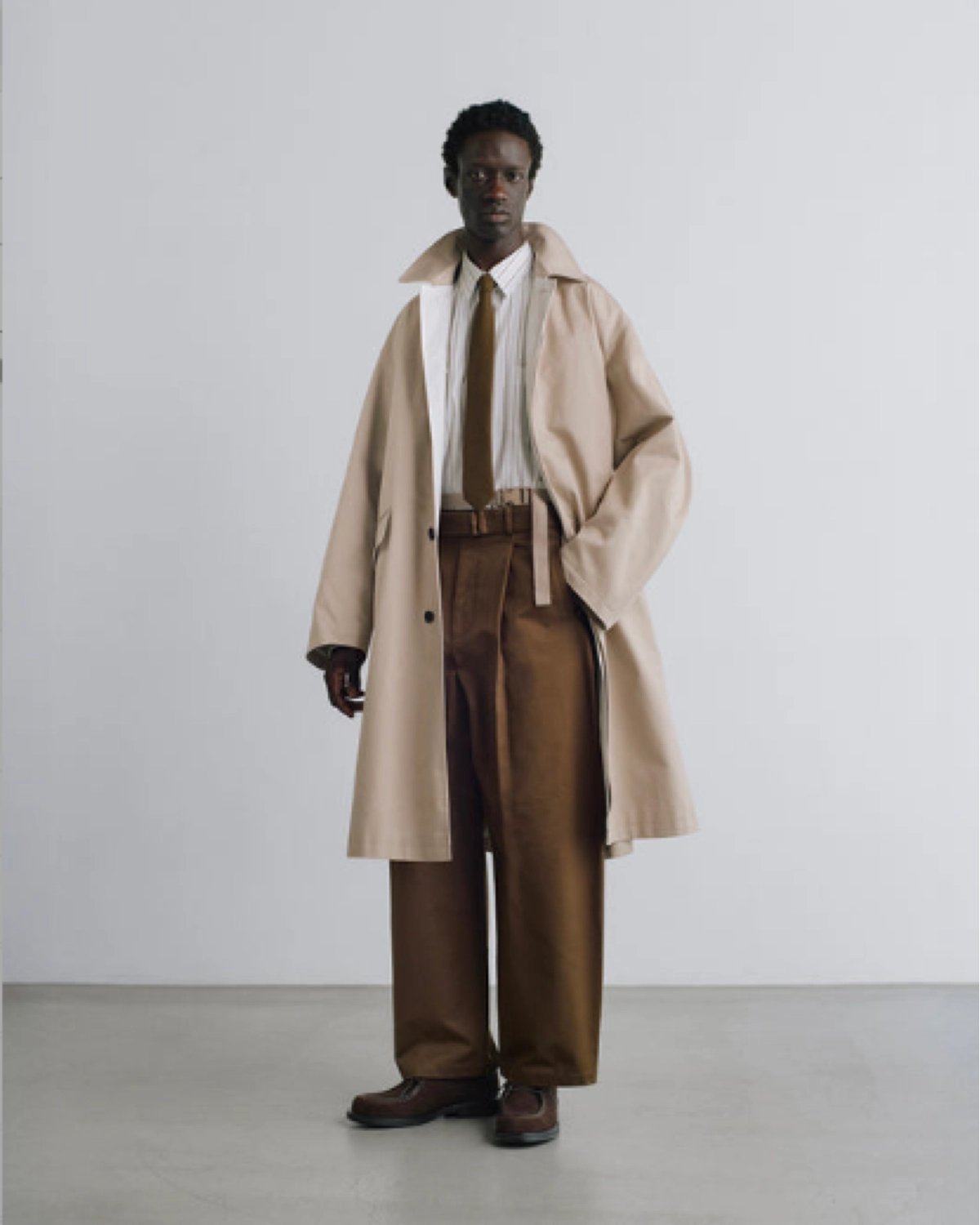 Graphpaper / Dry Westpoint Railway Coat (GU263-10380)