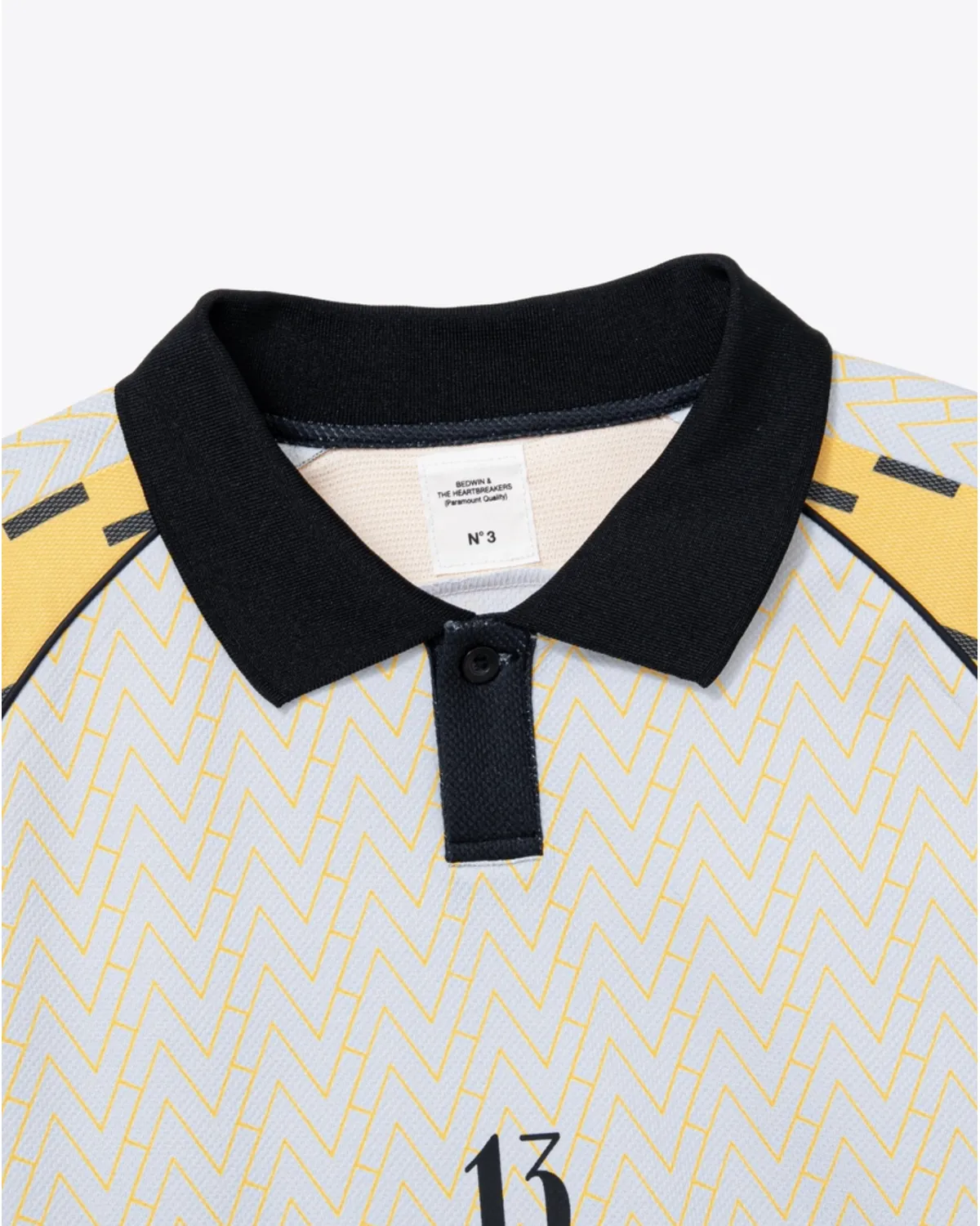 BEDWIN & THE HEARTBREAKERS / L/S COLLARED SOCCER JERSEY "BEDWIN F.C" (26AB2264)