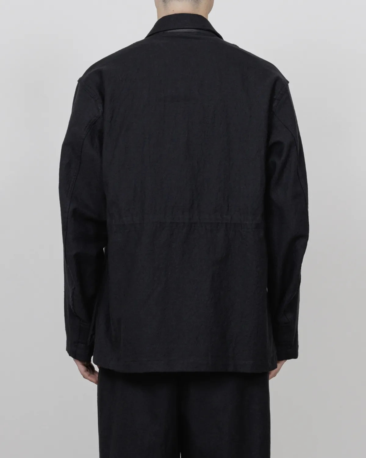 marka / Wool/Linen Moleskin / Military Jacket (M26C11BL01C)