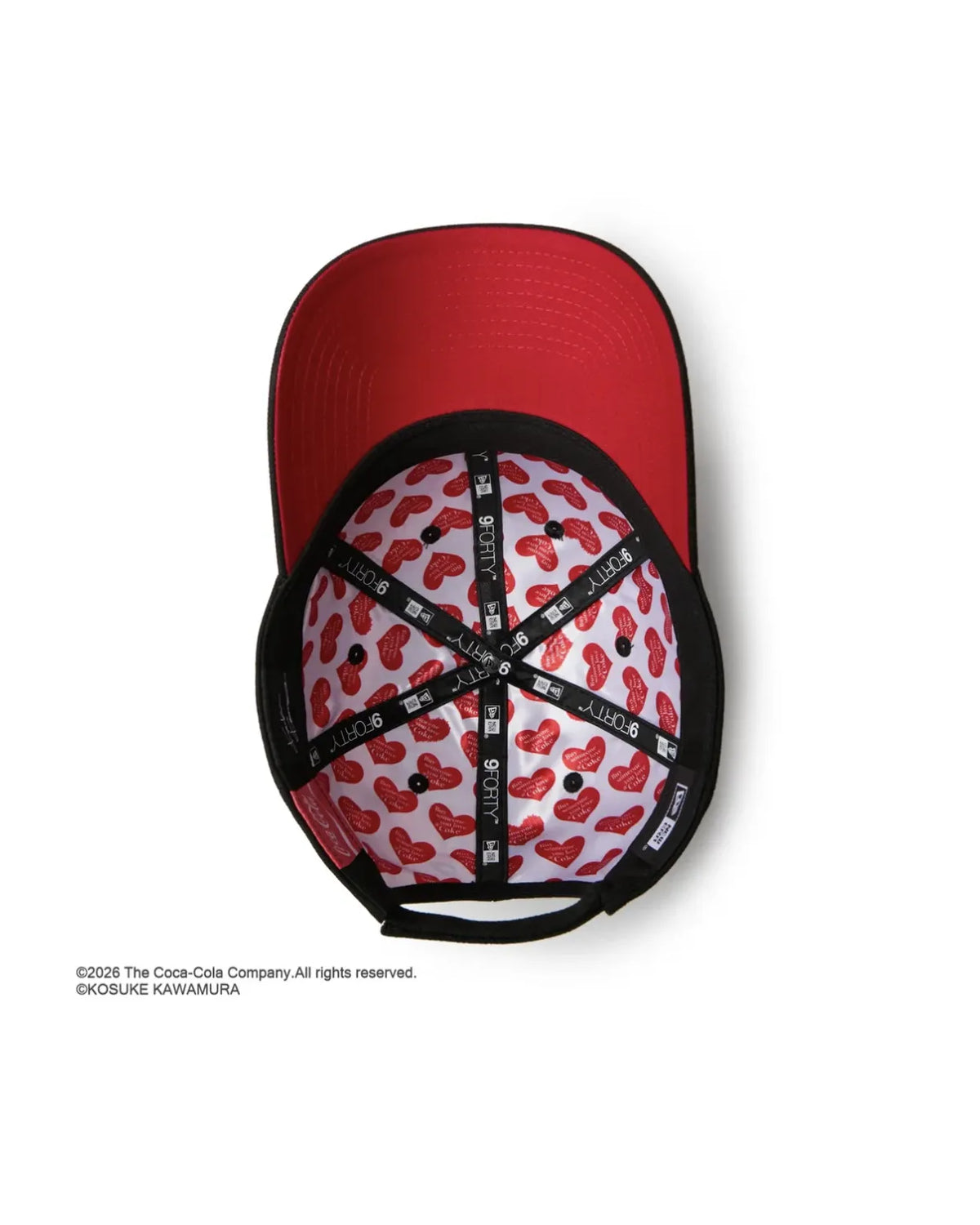 NEW ERA / 9FORTY Coca-Cola designed by Kosuke Kawamura コカ・コーラ ブラック (15156410)