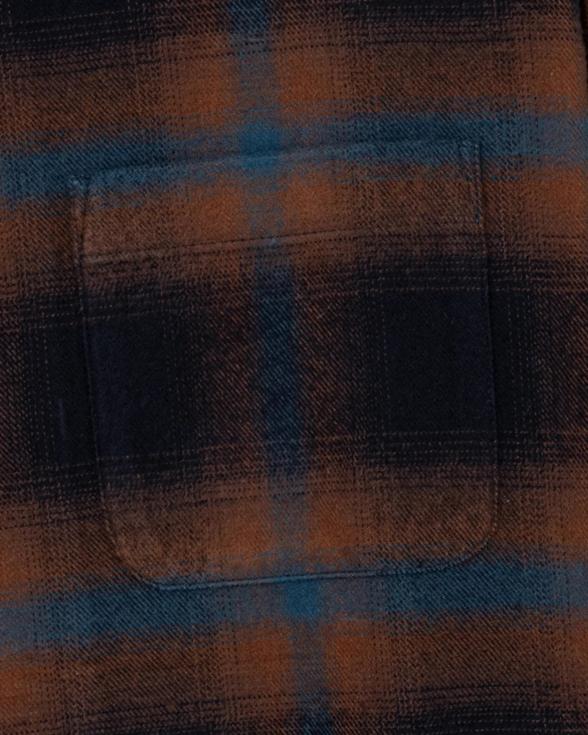 BEDWIN & THE HEARTBREAKERS / FIVE BROTER Ex. L/S CHECK SHIRT "VIN" (26AB1769)