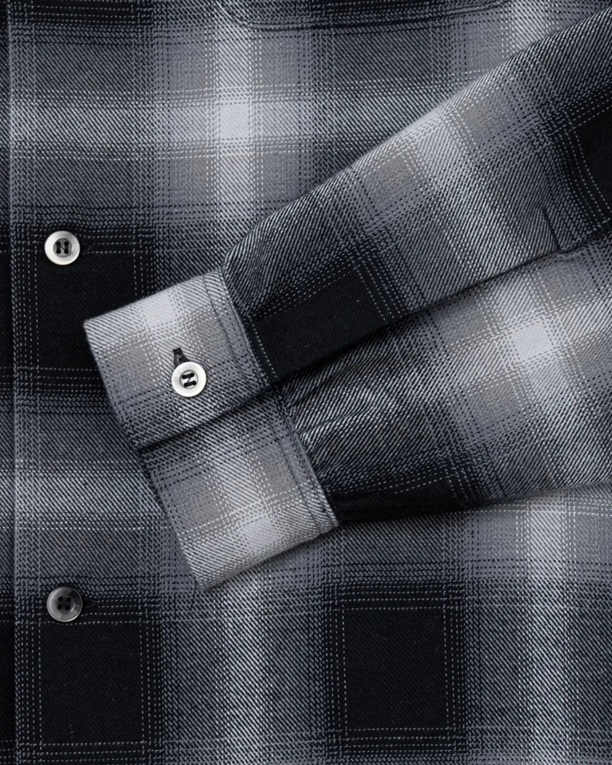BEDWIN & THE HEARTBREAKERS / FIVE BROTER Ex. L/S CHECK SHIRT "VIN" (26AB1769)