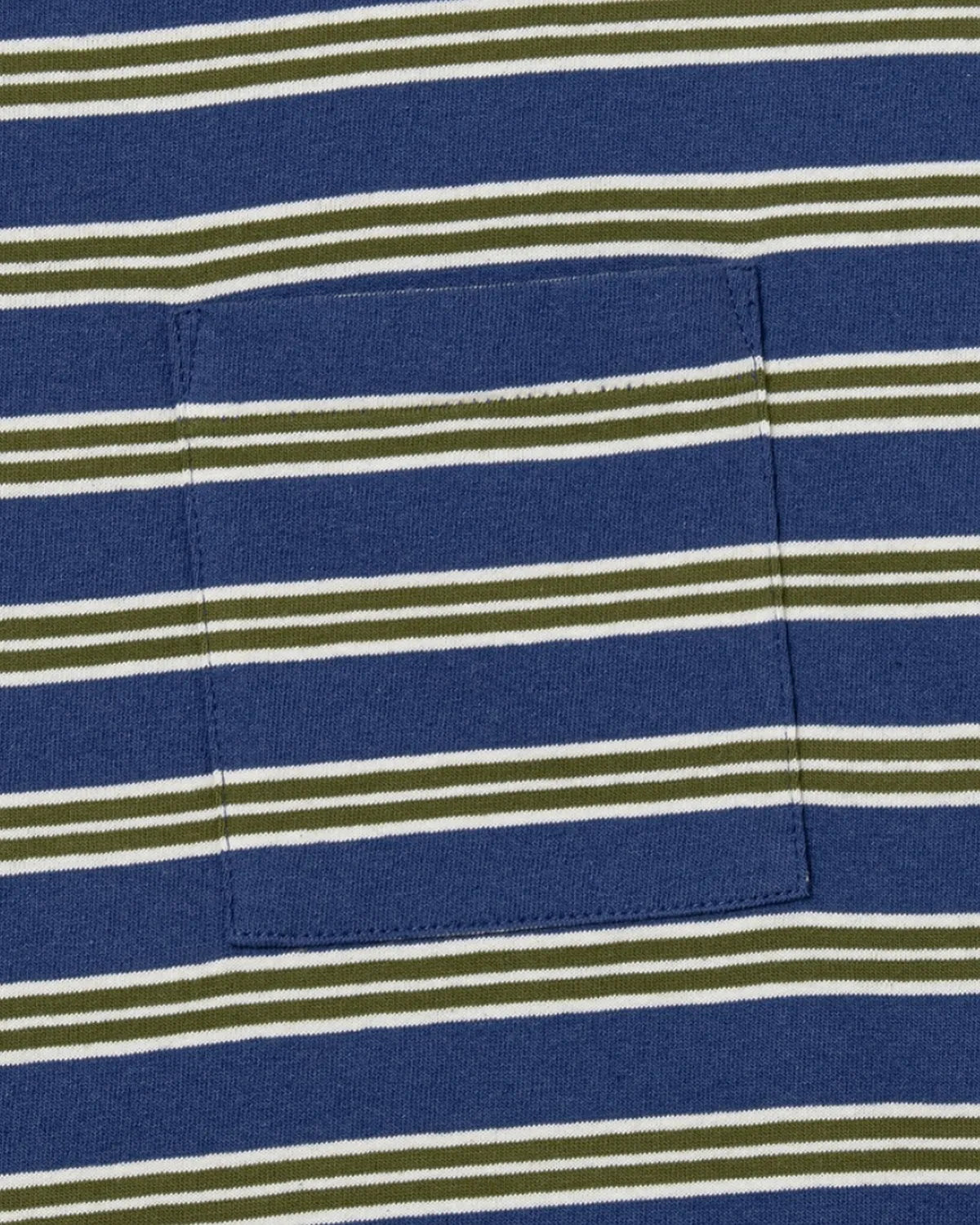 BEDWIN & THE HEARTBREAKERS / S/S STRIPE POCKET TEE "GAZ" (26AB2252A)