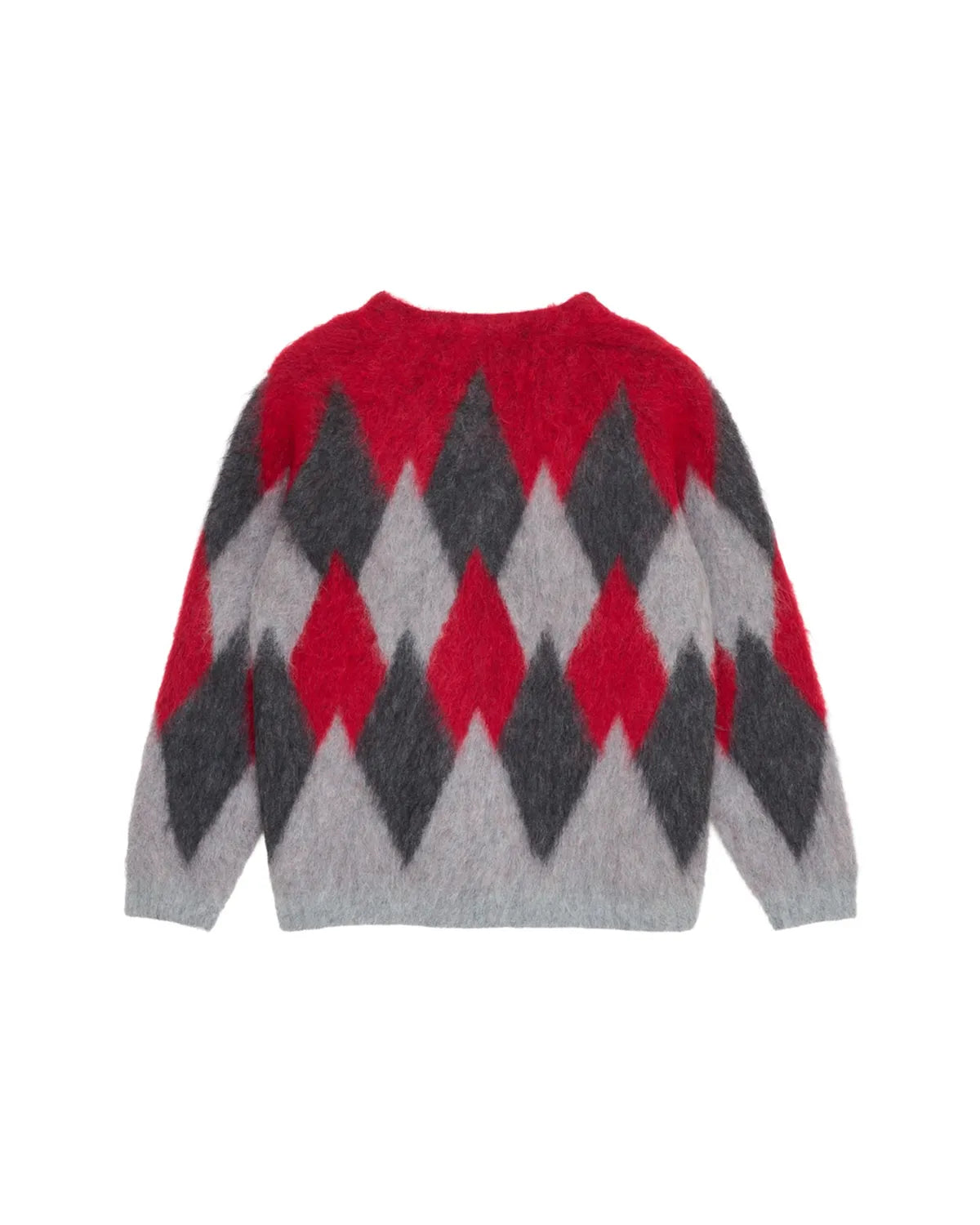 GDC / Argyle Mohair Cardigan (GD0465)