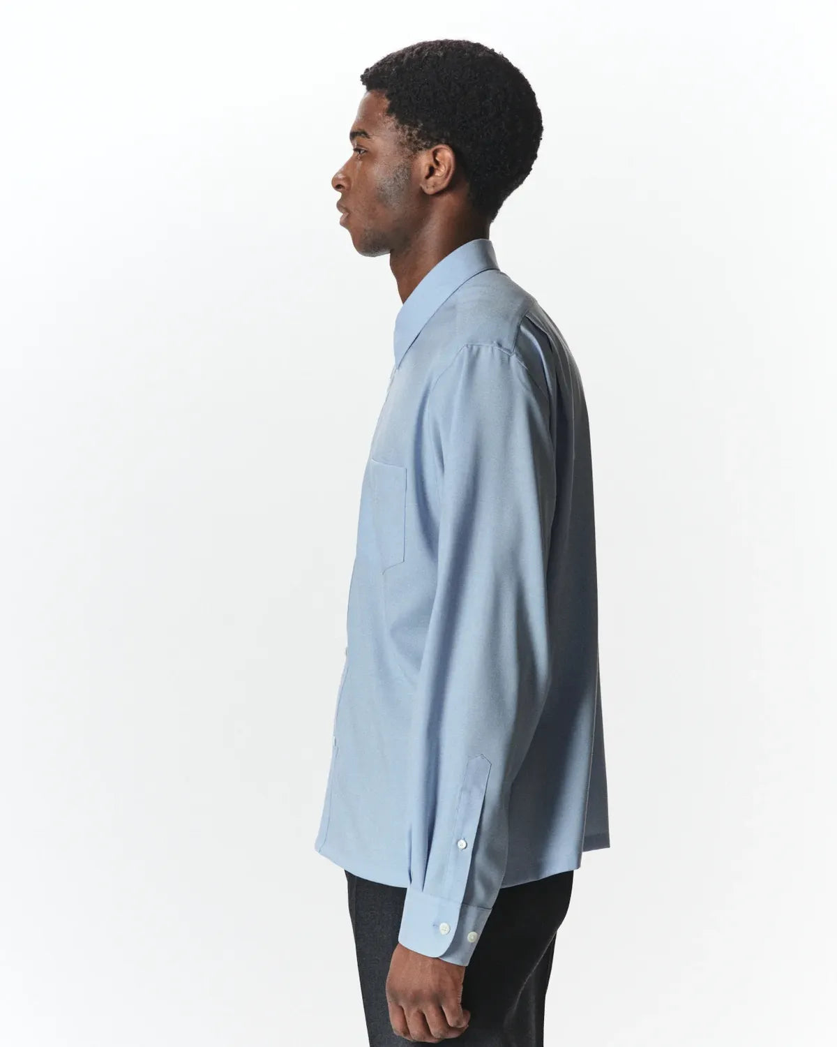 MARKAWARE / Super 160s Washable Wool Oxford / Square Shirt (A26C11SH02C)