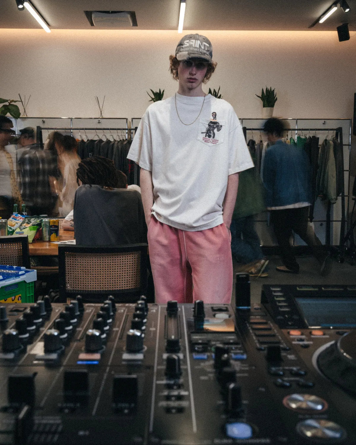 SAINT Mxxxxxx / SS T-SHIRT / POCKET (SM-MK1-0000-013)