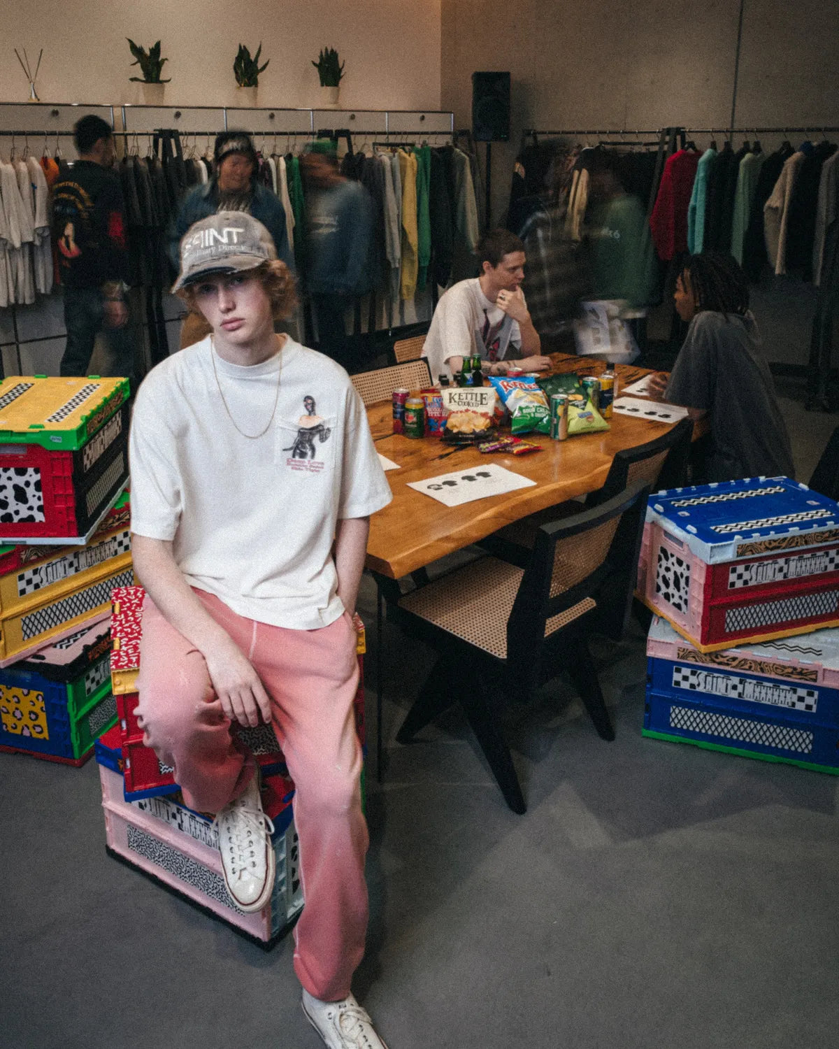 SAINT Mxxxxxx / SS T-SHIRT / POCKET (SM-MK1-0000-013)