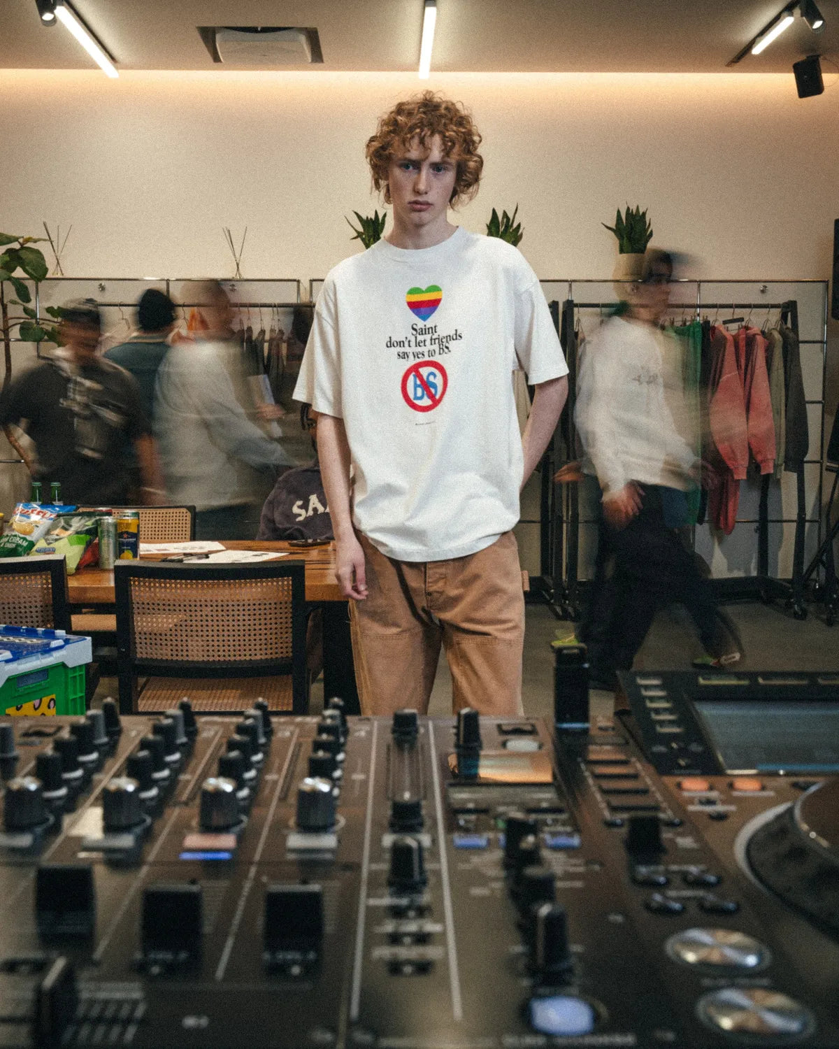 SAINT Mxxxxxx / SS T-SHIRT / don't (SM-MK1-0000-014)