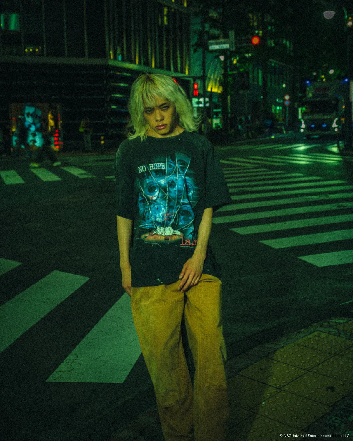 SAINT Mxxxxxx x serial experiments lain x GEEKS RULE / LAIN_SS T-SHIRT / NO HOPE (SM-MK1-0000-C83)