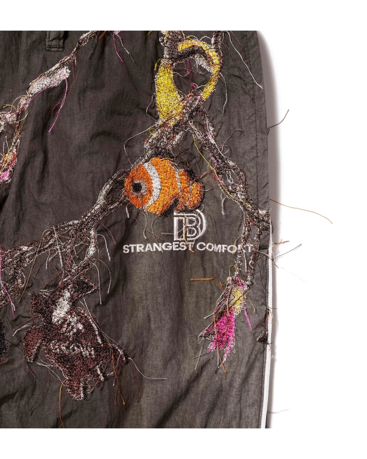 doublet / EMBROIDERED CHAIN TRACK PANTS (26SS22PT354)