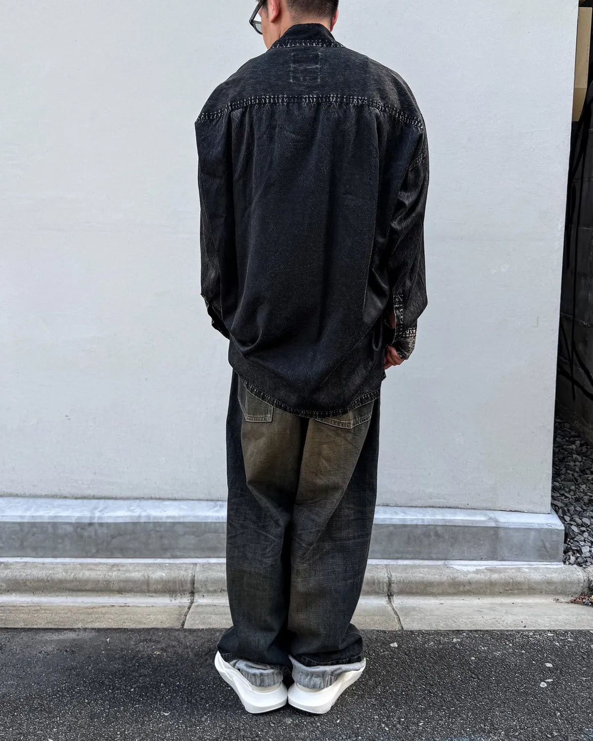 Maison MIHARA YASUHIRO / VINTAGE LIKE SHIRTS (K17SH403)