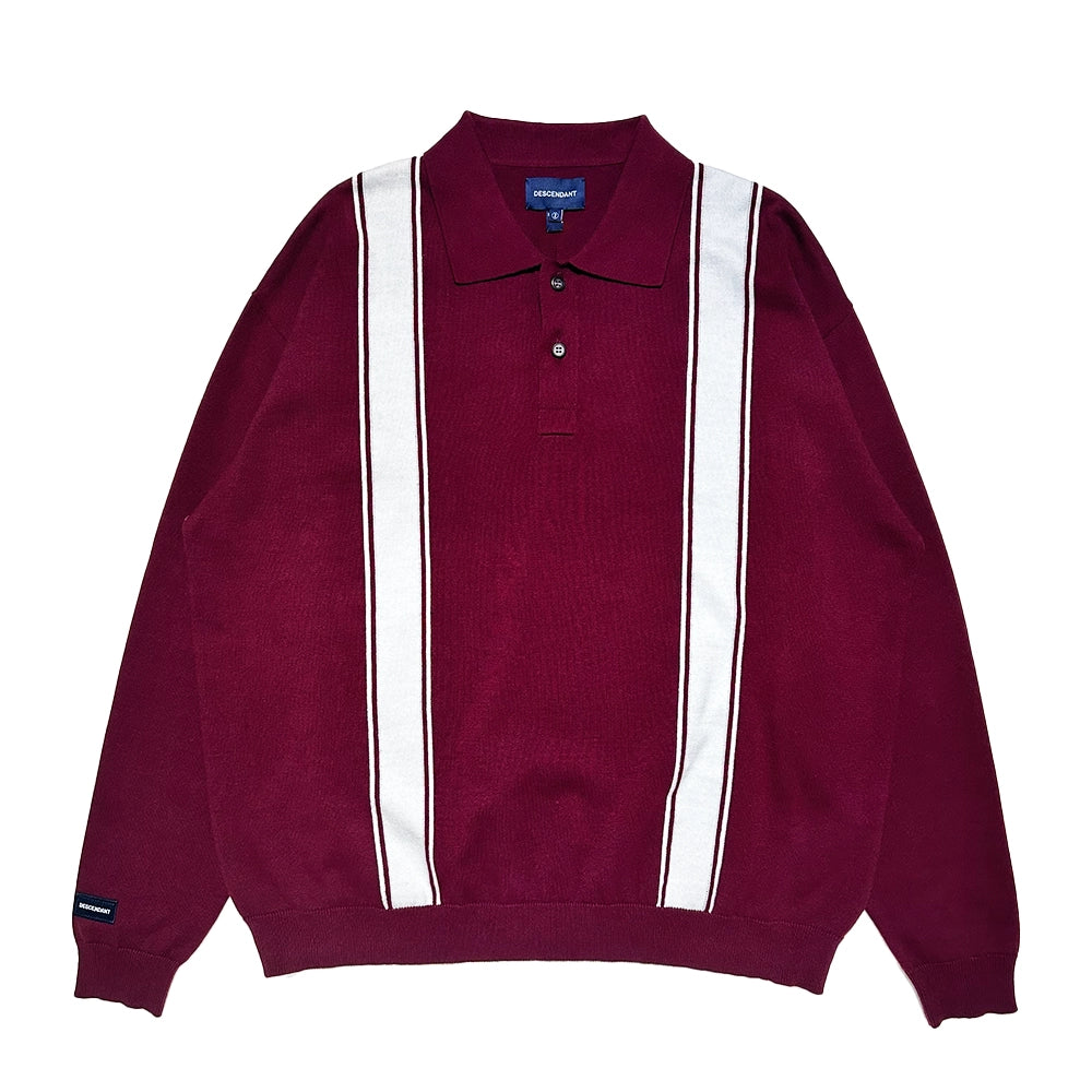 DESCENDANT / SPIDER KNIT POLO