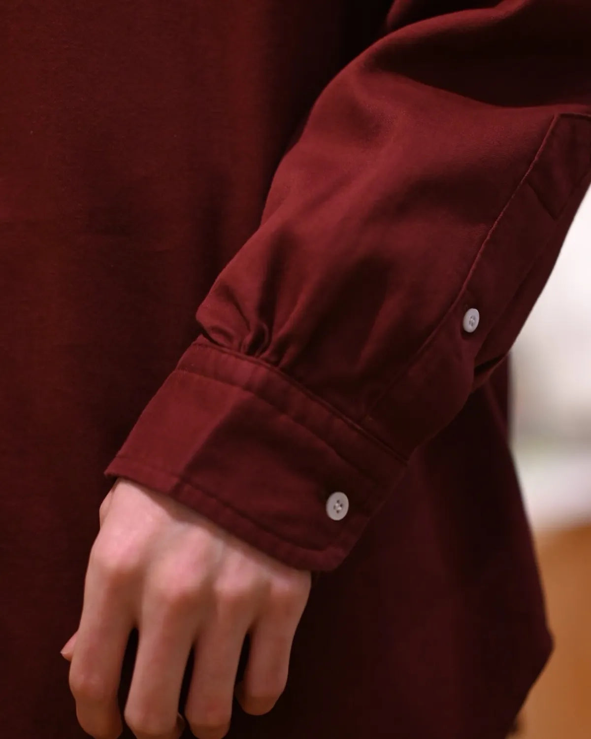 A.PRESSE / Double Weave Twill Regular Collar Shirts (26SAP-02-05)