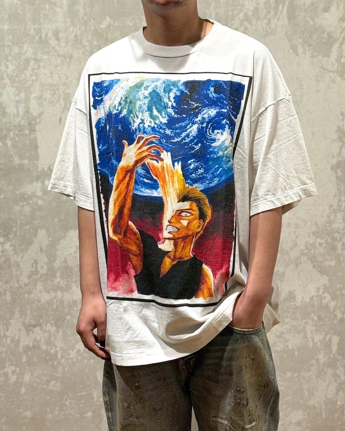 ©︎SAINT Mxxxxxx × 寄生獣 / KJ_SS TEE -寄生獣-parasyte- (SM-HR1-0000-C27)