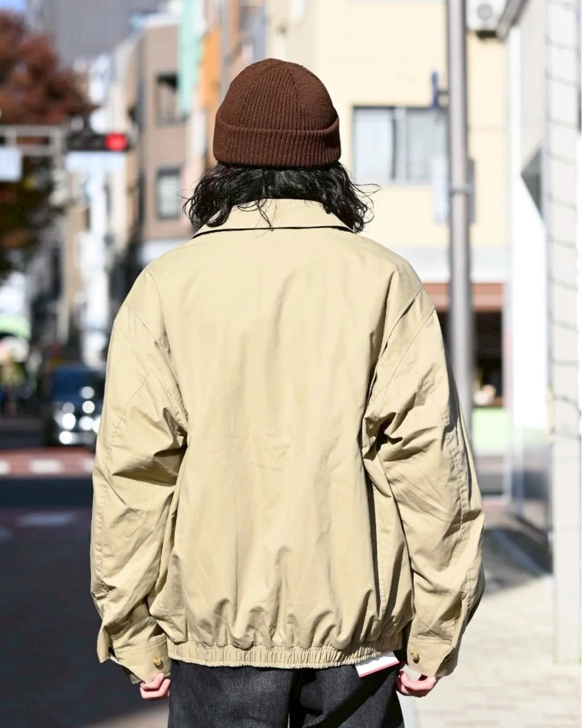 FreshService / POWDER COTTON SWING TOP BLOUSON (FSC254-30061)