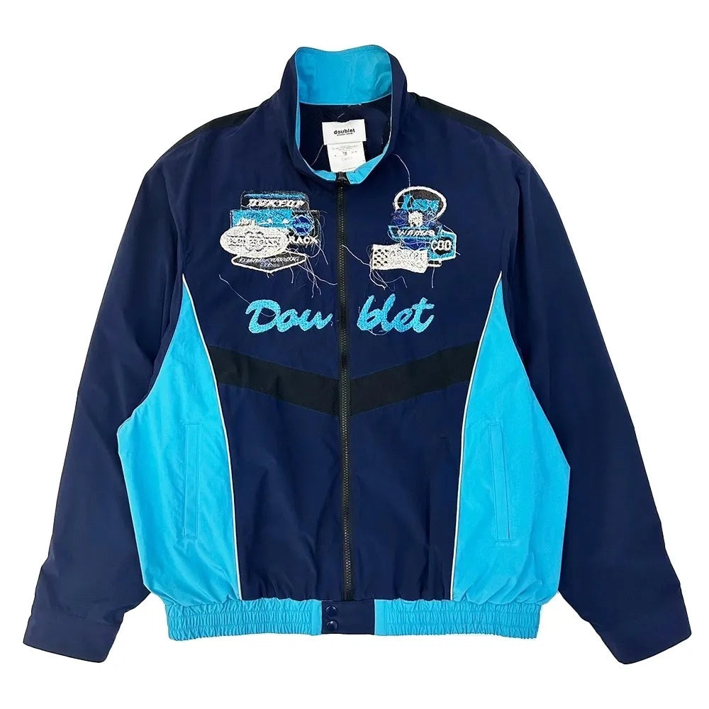 doublet / A.I. PATCHES EMBRIDERY TRACK JACKET