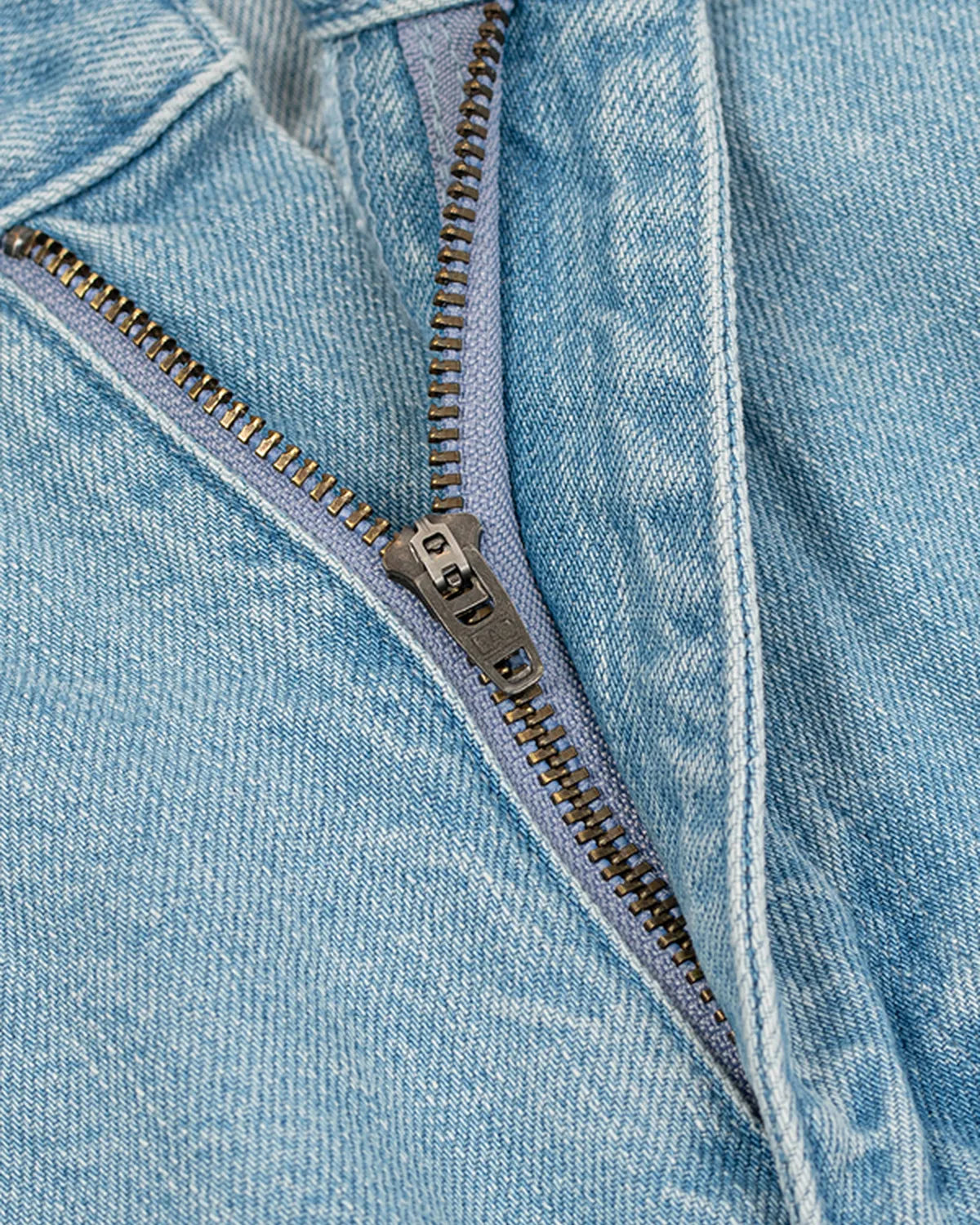 LAD MUSICIAN / 11.5oz BLEACH DENIM STRAIGHT PANTS (2126-513)