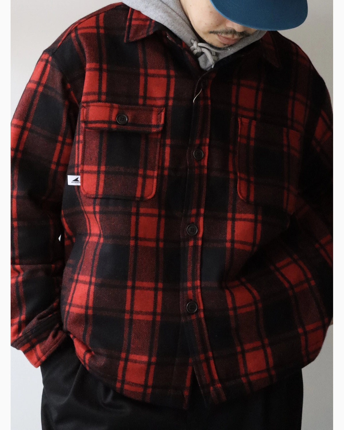 DESCENDANT / CRA90 PLAID JACKET POST O'alls (262PODS-JKM01)