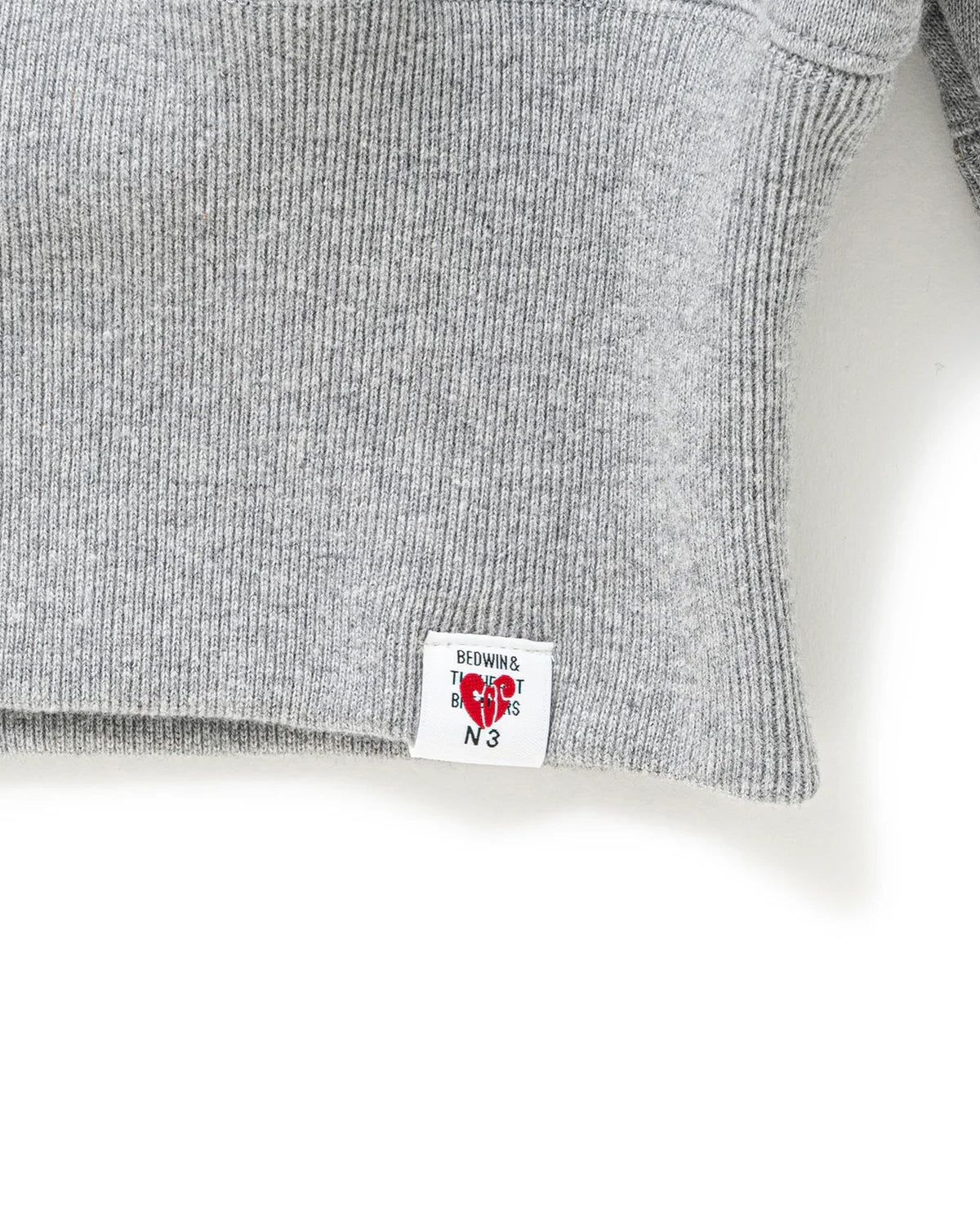 BEDWIN & THE HEARTBREAKERS / CLIDD Ex. L/S ZIP UP HOODIE "OSHEA" (25SB2196)