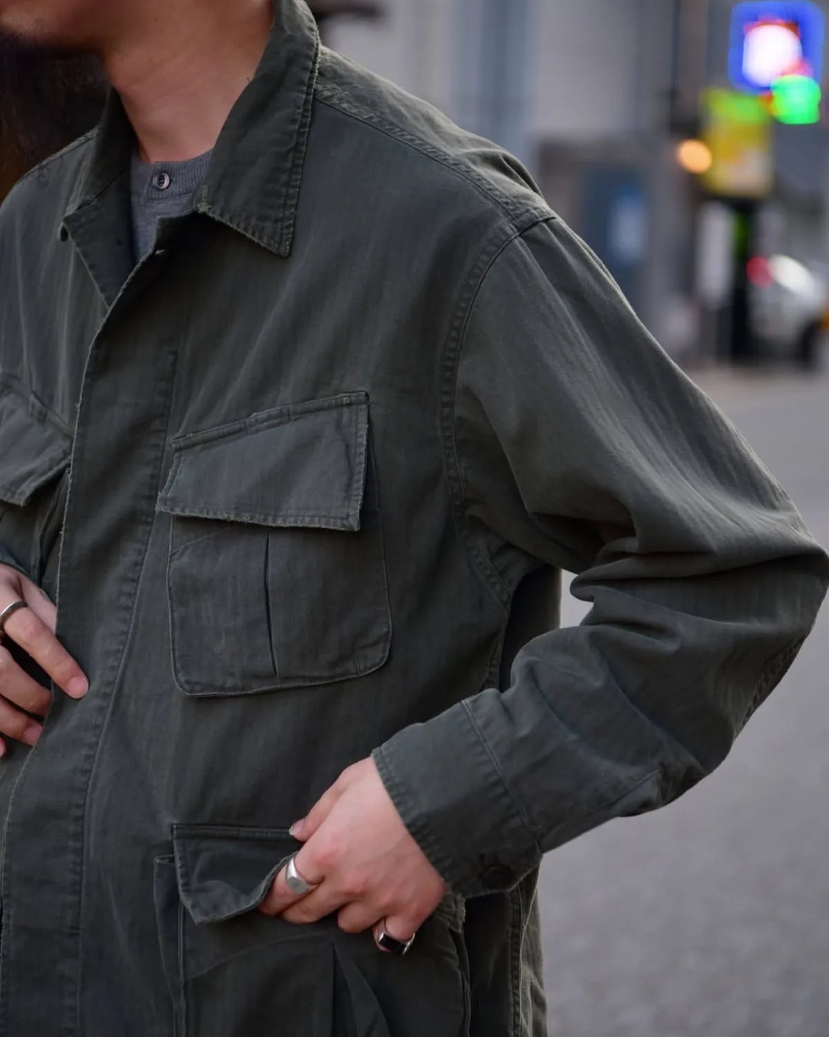 A.PRESSE / Vintage US Army Jungle Fatigue Jacket (25AAP-01-57)