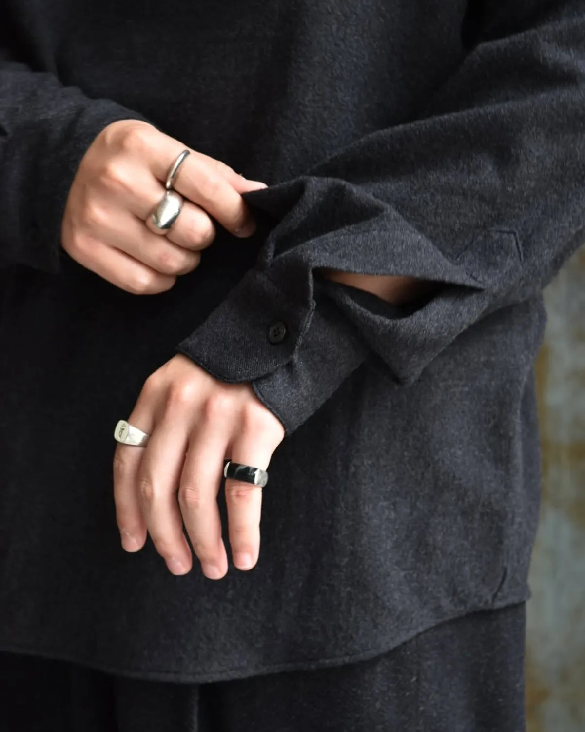 A.PRESSE / Wool Skipper Shirt (25AAP-02-11)