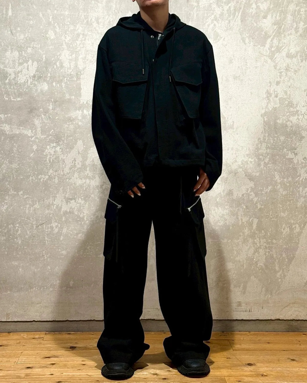 Tamme / NEP SILK HOOD BLOUSON (25A0303)
