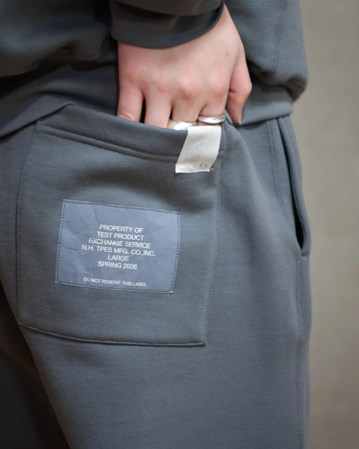 N.HOOLYWOOD TEST PRODUCT EXCHANGE SERVICE / SWEAT PANTS (9261-CP80)
