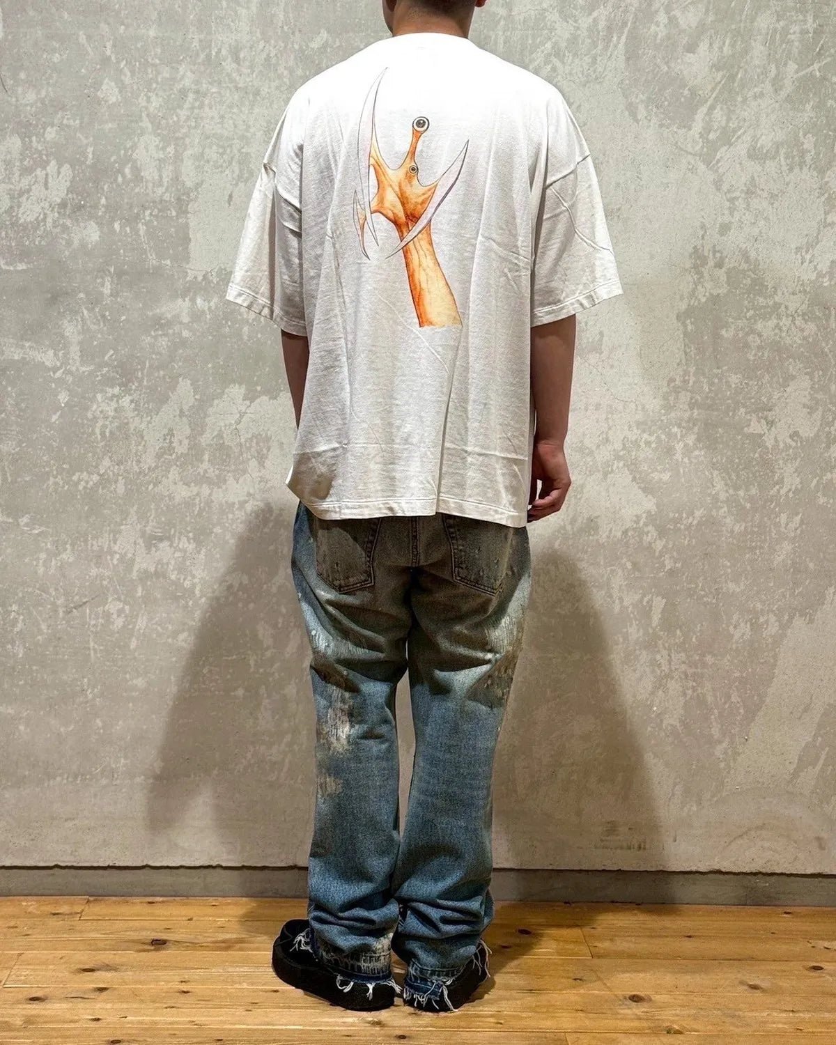 ©︎SAINT Mxxxxxx × 寄生獣 / KJ_SS TEE -寄生獣-parasyte- (SM-HR1-0000-C27)