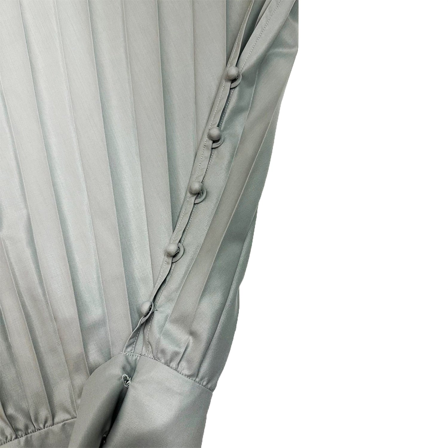 08sircus / Glossy lawn pleated top