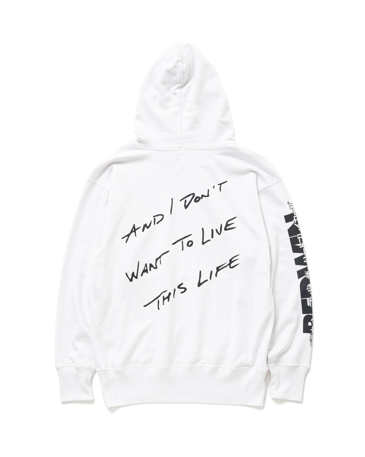 BEDWIN & THE HEARTBREAKERS / L/S PRINTED HOODIE "CHOLE" (25SB2208)