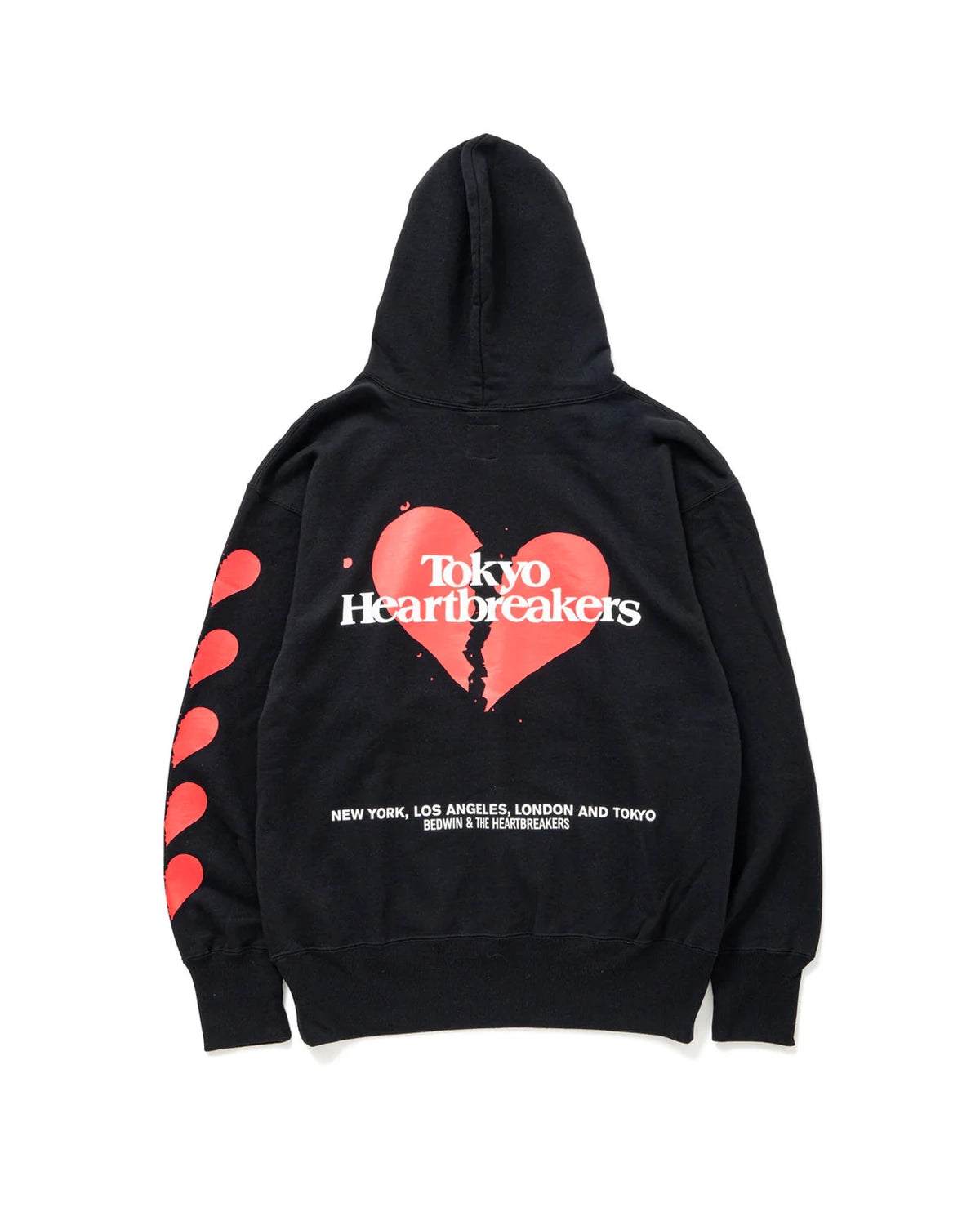 BEDWIN & THE HEARTBREAKERS / L/S PRINTED HOODIE ”STANLEY” (25SB2209)