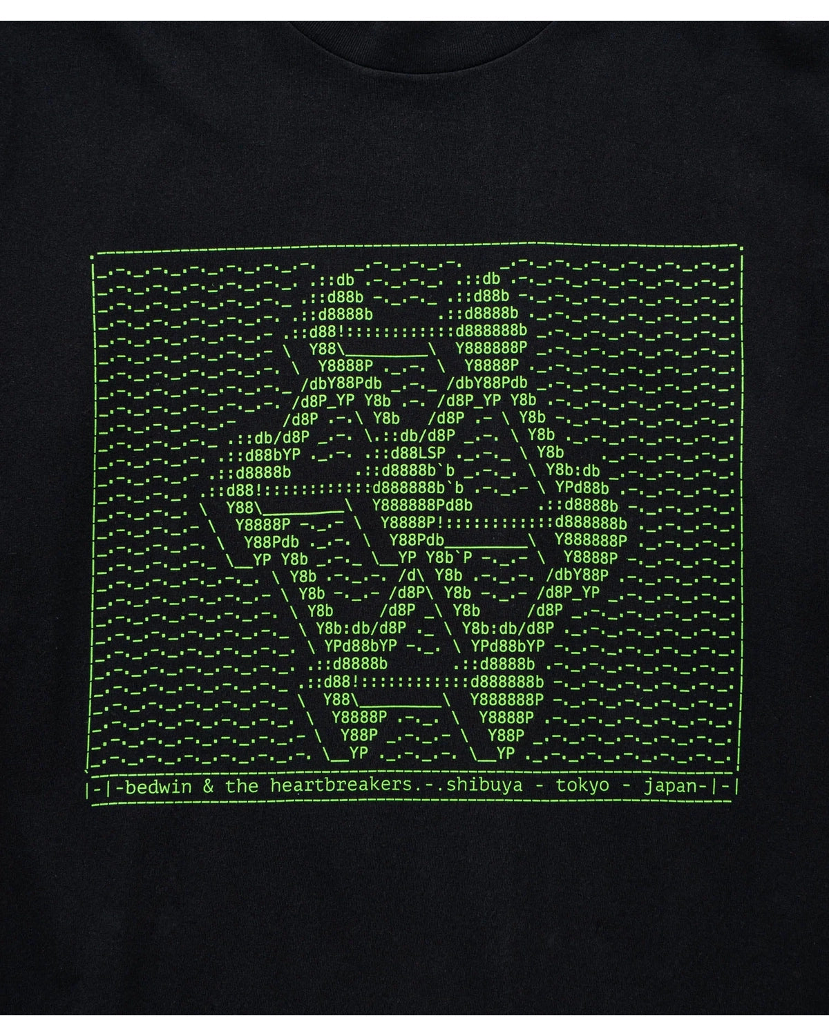 BEDWIN & THE HEARTBREAKERS / L/S PRINTED TEE "JAH" (25AB2228)