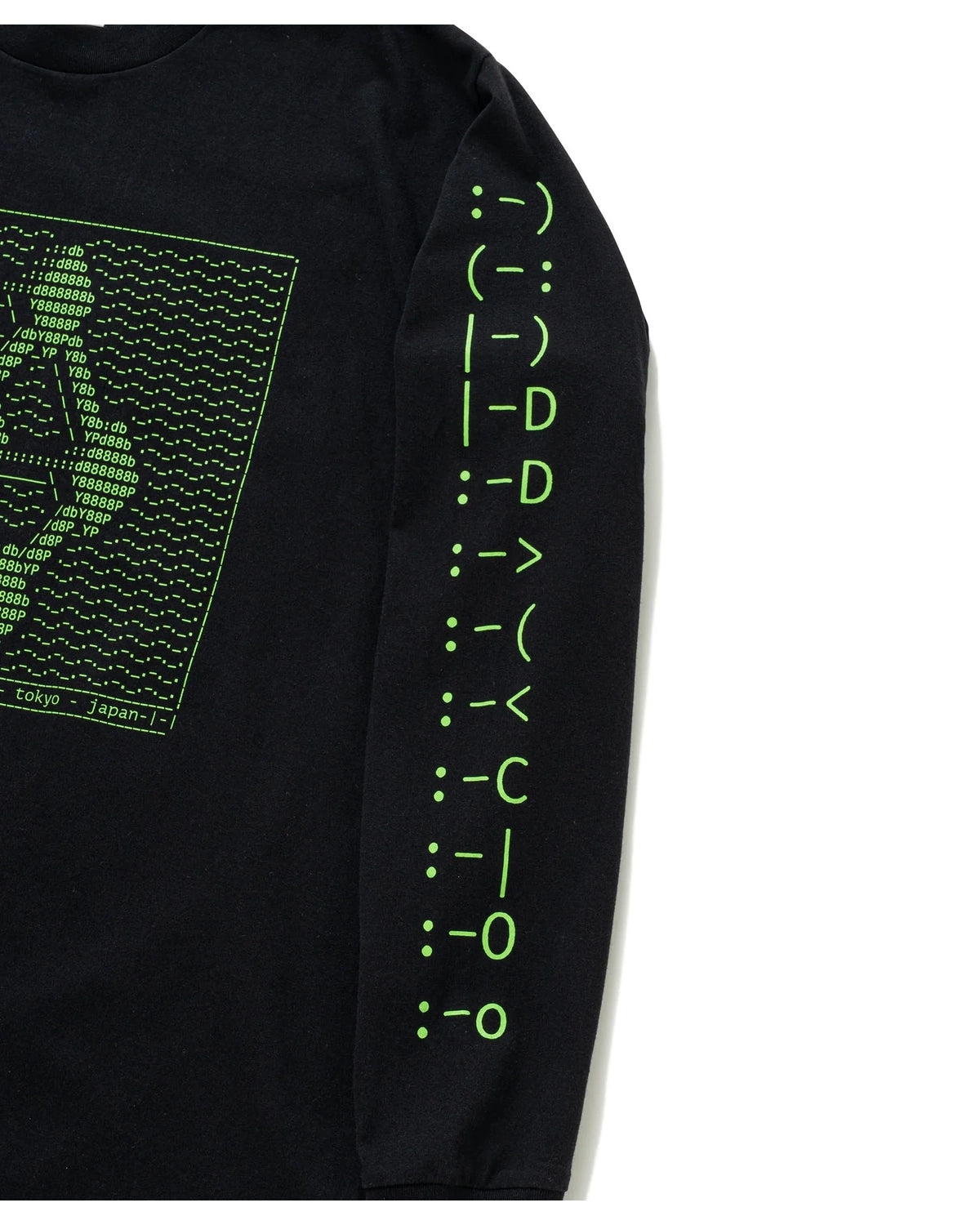 BEDWIN & THE HEARTBREAKERS / L/S PRINTED TEE "JAH" (25AB2228)