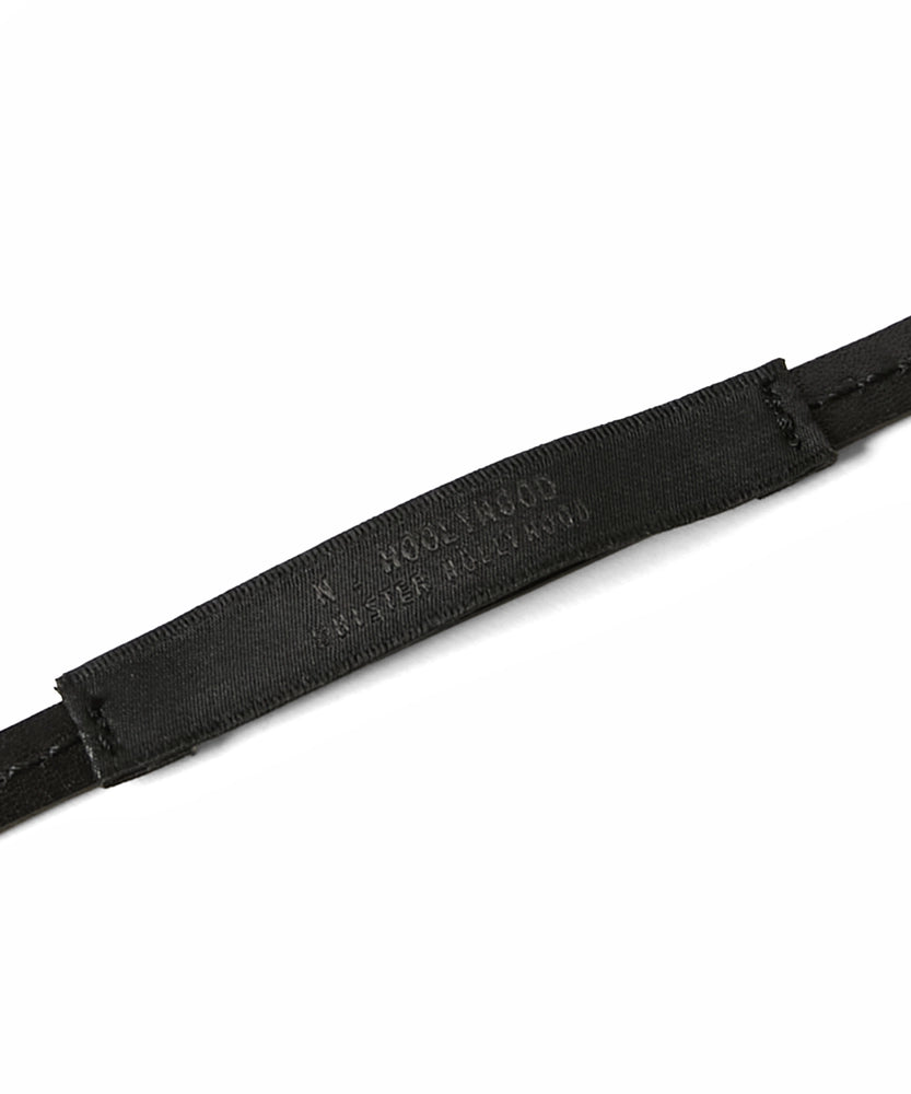 N.HOOLYWOOD COMPILE / LEATHER CORD BELT (2251-AC06)