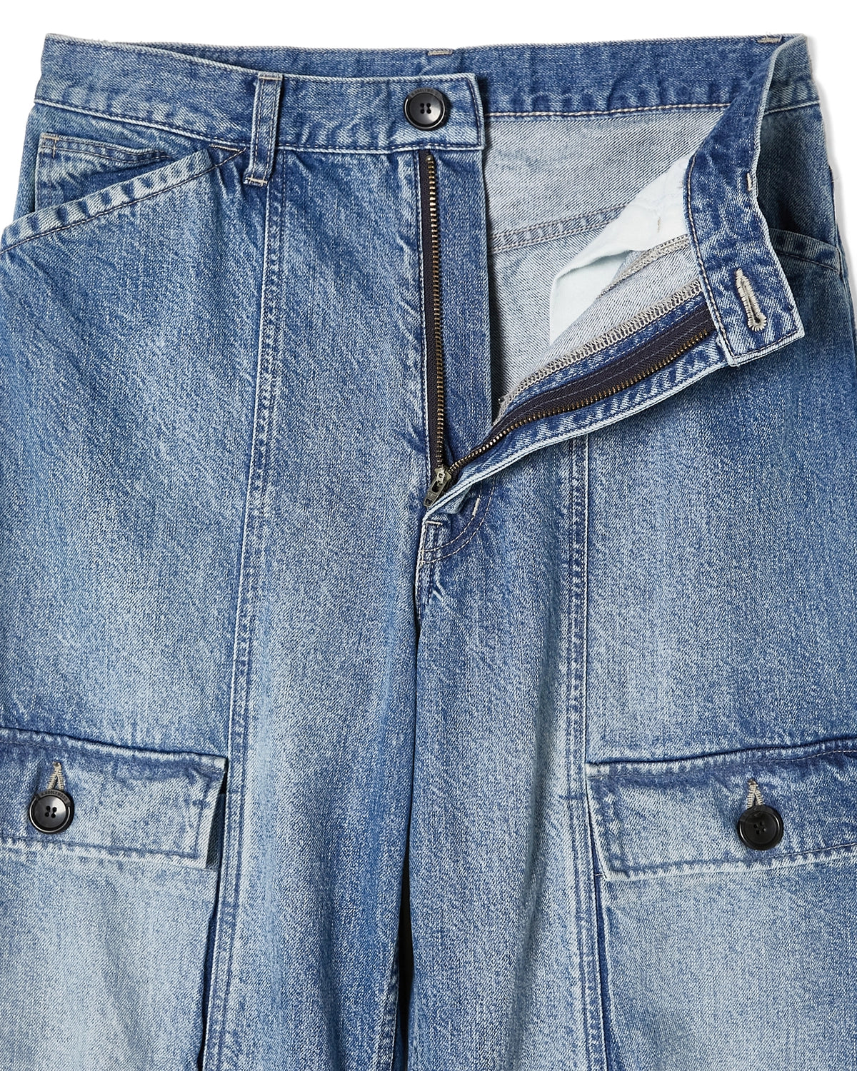 N.HOOLYWOOD COMPILE / FLAP-POCKET DENIM PANTS (2261-CP22-012-W)