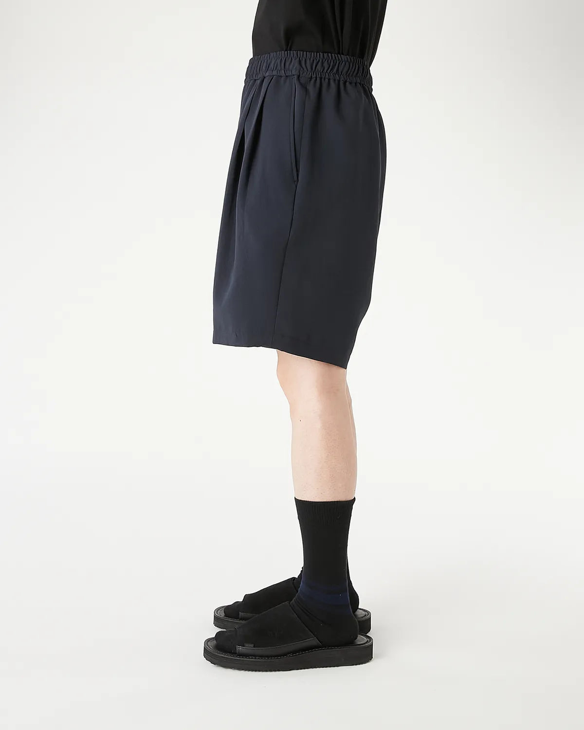 N.HOOLYWOOD COMPILE / 2TUCK EASY HALF PANTS (2261-CP50-010)