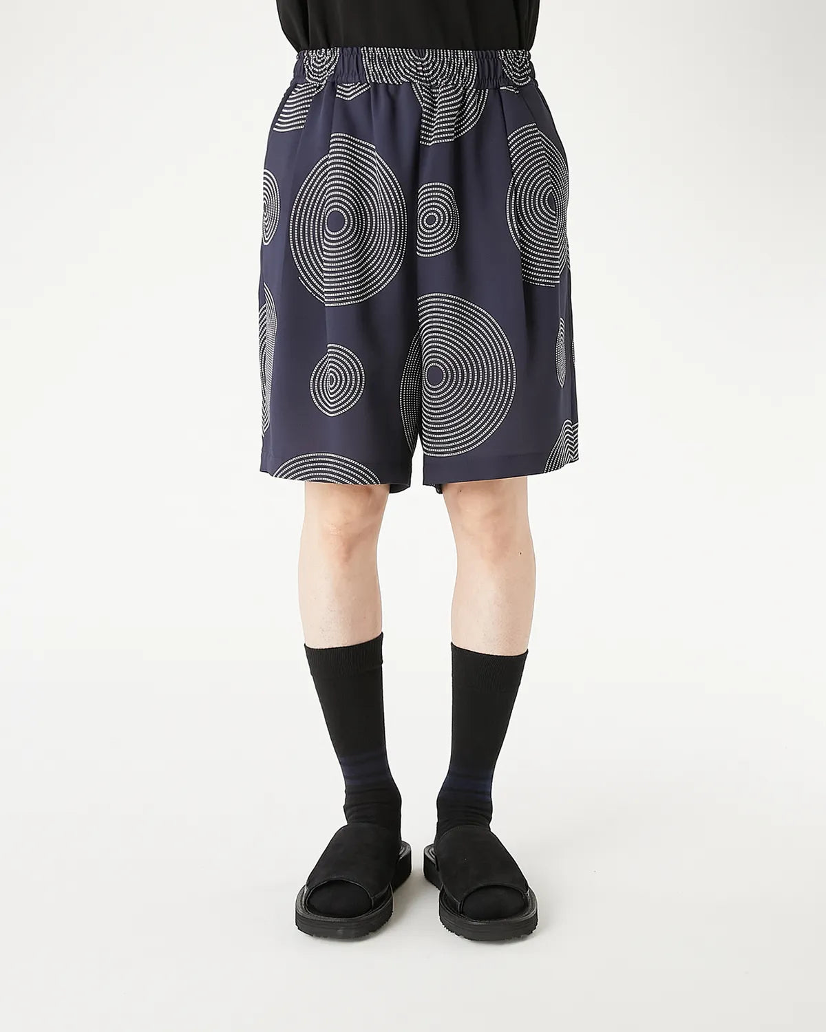 N.HOOLYWOOD COMPILE / 2TUCK EASY HALF PANTS (2261-CP50-017)