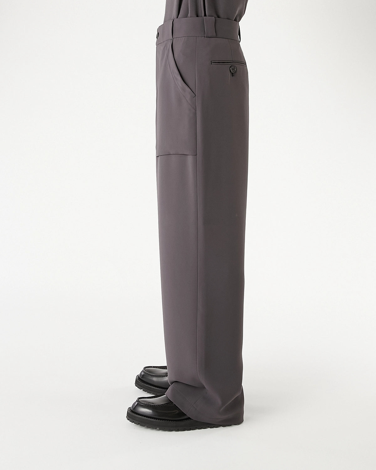 N.HOOLYWOOD COMPILE / PATCH POCKET WIDE TROUSERS (2261-PT23-011)