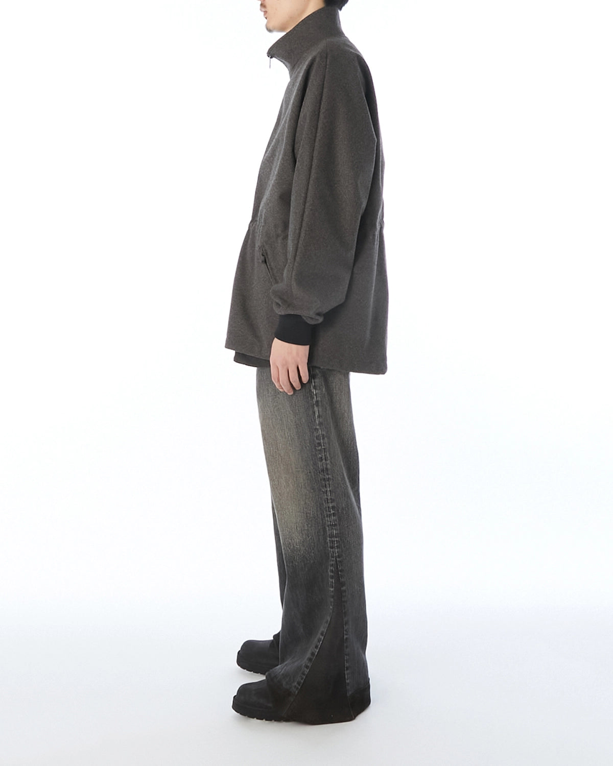 N.HOOLYWOOD COMPILE / STAND COLLAR COAT (2262-CO04-018)