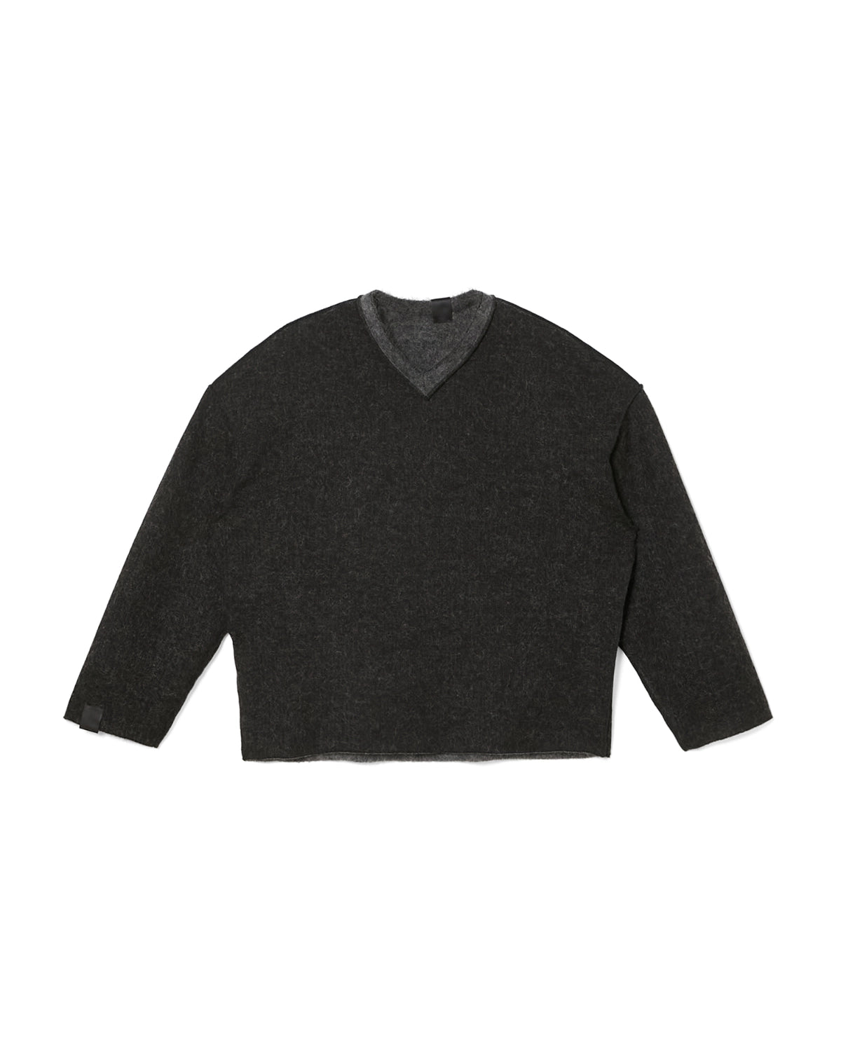 N.HOOLYWOOD COMPILE / REVERSIBLE V-NECK KNIT PULLOVER (2262-CS01-024)