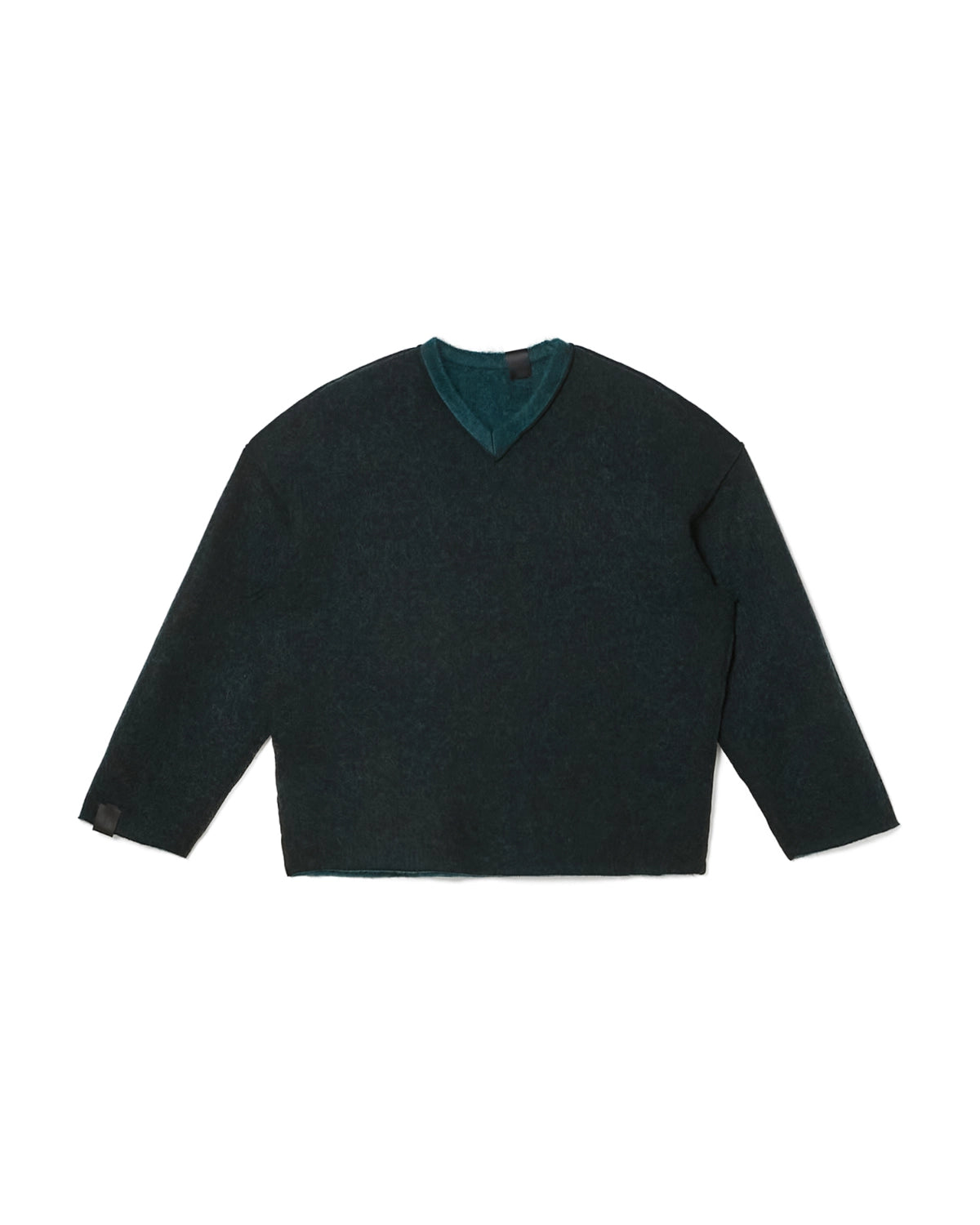 N.HOOLYWOOD COMPILE / REVERSIBLE V-NECK KNIT PULLOVER (2262-CS01-024)
