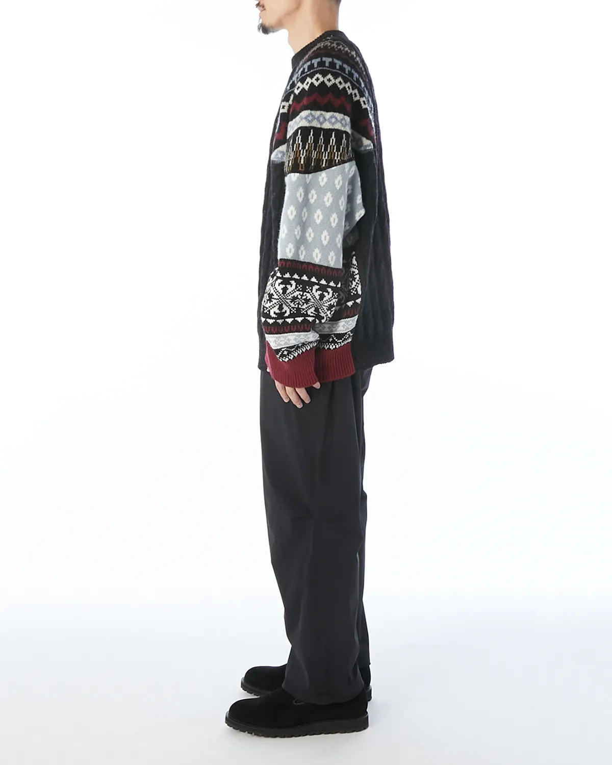 N.HOOLYWOOD COMPILE / NORDIC PATTERN KNIT (2262-KT20-030)